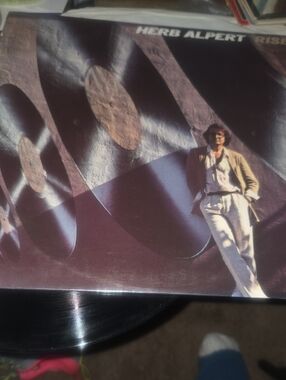Herb Alpert 'Rise' Vinyl LP - Maroon & Beige Cover
